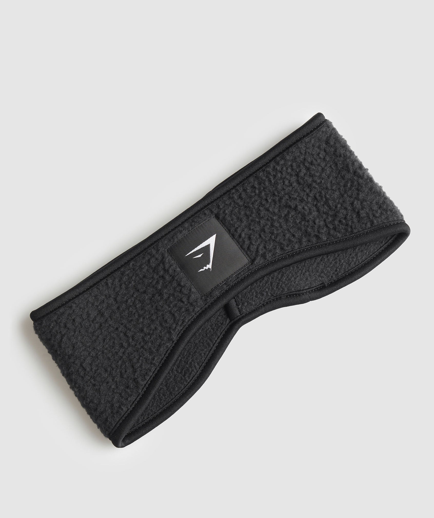 gymshark fleece headband black gymshark fleece headband black