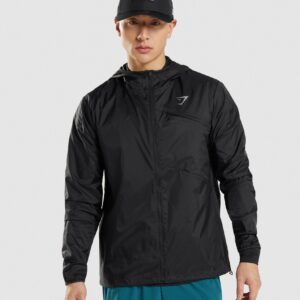gymshark speed jacket black