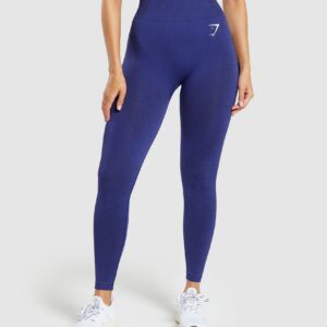 gymshark vital leggings cobalt purple marl