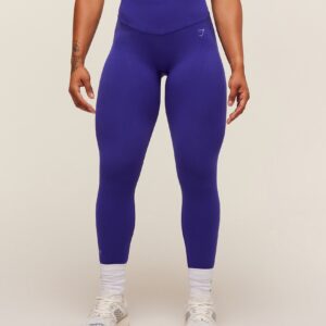 gymshark activate seamless leggings cobalt purple