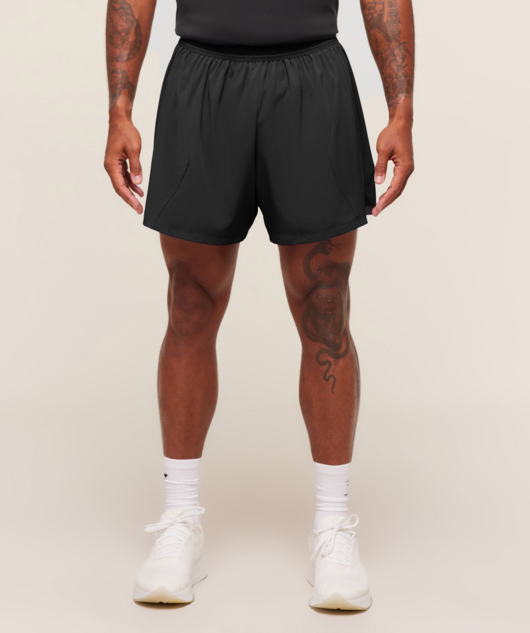 gymshark running short 5" black gymshark running short 5" black