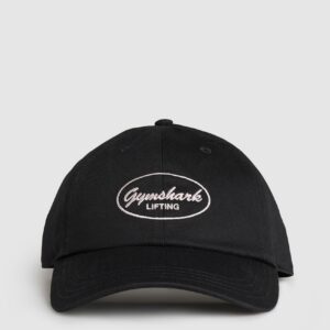 gymshark old school lifting cap black