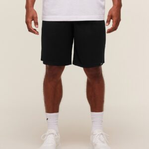 gymshark knit short 9" black