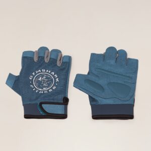 gymshark legacy lifting gloves classic blue