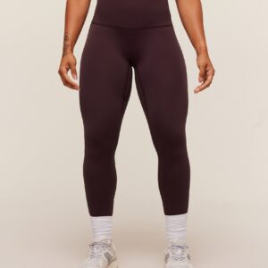 gymshark legacy logo leggings cherry purple