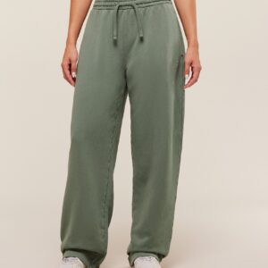 gymshark power washed joggers unit green/acid wash small ball