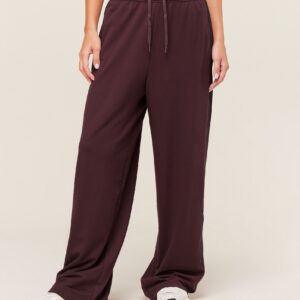 gymshark retro stripe snap pant cherry purple/black