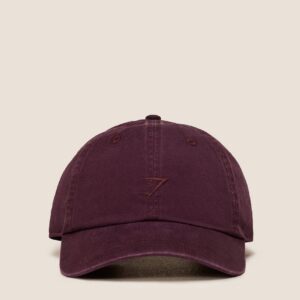 gymshark relaxed cap rich maroon